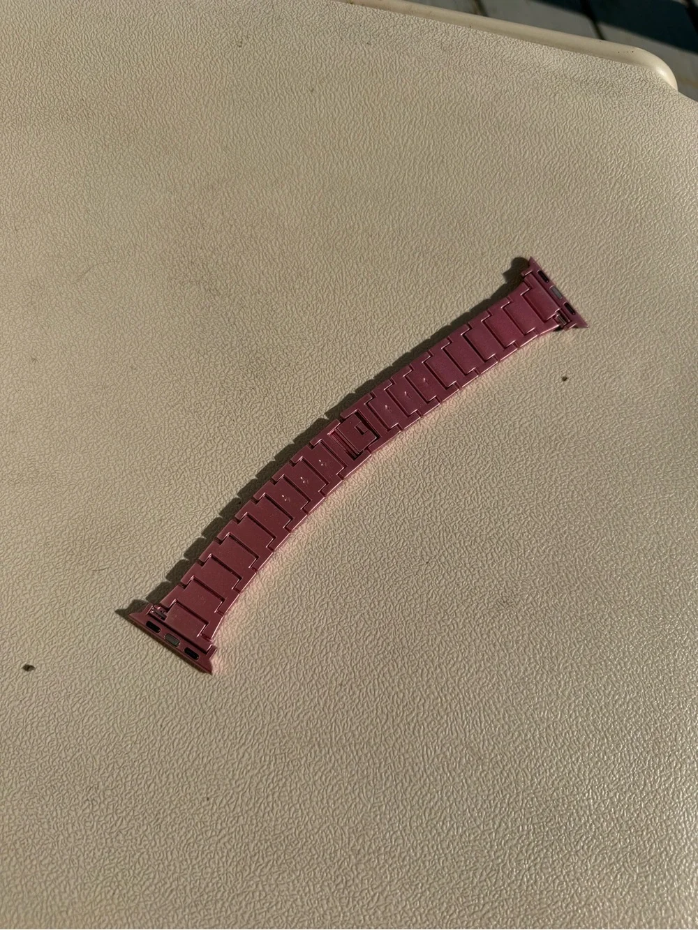 Pink Metal Apple Watch Band – Fits 38/40/41mm